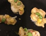 ゴーヤのワタさんピカタ作り方3写真