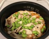【アレンジ】ロティサリーチキン炊込みご飯作り方7写真