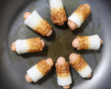 ちくわとソーセージのケチャップ炒め作り方3写真