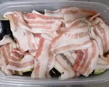 簡単！なすと豚バラのめんつゆ煮作り方3写真