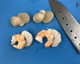 【椎茸粉使用♪】出汁ゼリー、魚介と一緒に作り方3写真