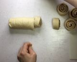 ポリ袋deシナモンちぎりパン～ふわラテ～作り方11写真