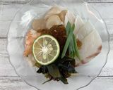 【椎茸粉使用♪】出汁ゼリー、魚介と一緒に作り方7写真