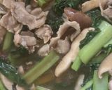 椎茸と小松菜のオイスターソース炒め作り方6写真