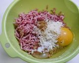 簡単！丸めないハンバーグのカレー煮作り方1写真