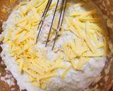 とろ～りダブルチーズお好み焼き作り方1写真