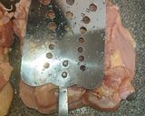 醤油みりんわさびオニオンチキンステーキ作り方1写真