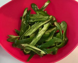 簡単！豚こまで青椒肉絲作り方2写真