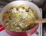 鍋1つ☆鶏ときのこの野菜ジュースグラタン作り方6写真