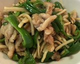 簡単！豚こまで青椒肉絲作り方7写真