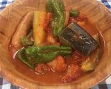 ◆遠野辛パドロンと旬の野菜のトマト煮◆作り方5写真