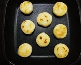 ゴーダチーズ入りいももち＆明太マヨ作り方5写真