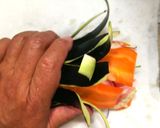 レンジで簡単◎ナスと豆乳でミルフィーユ作り方4写真