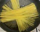 鮪とバジルトマトの冷製パスタ作り方6写真