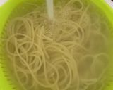 鮪とバジルトマトの冷製パスタ作り方7写真