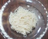 パパッと夕食、裏技錦糸卵で冷し中華風素麺作り方2写真