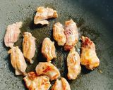豚ハラミともやしの味噌炒め作り方3写真