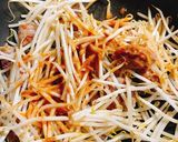 豚ハラミともやしの味噌炒め作り方5写真