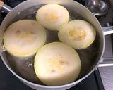 そうめん瓜の柚子胡椒をきかせたサラダ作り方2写真