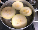 そうめん瓜の柚子胡椒をきかせたサラダ作り方2写真