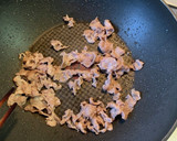 豚肉とさつまいもの甘辛バター炒め作り方4写真