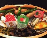 ウィンナー炒め あり合わせ 秋弁当作り方6写真