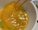 甘さ抑えめ!枝豆の卵焼き作り方2写真