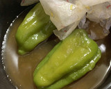 種まで食べれる！ピーマンの煮浸し作り方7写真