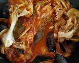 ごはんがすすむ♪鰆と茄子のキムチ煮作り方5写真