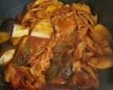 ごはんがすすむ♪鰆と茄子のキムチ煮作り方6写真