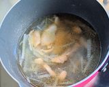 鶏皮のシャンタンスープ作り方6写真