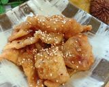 絶品おつまみ!!鶏皮の甘辛せん♪作り方18写真