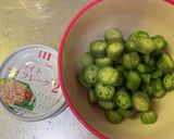 オクラのツナあえ作り方3写真
