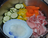 時短簡単　豚肉の蒸し料理作り方1写真