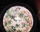 絶品☆サーモンと青菜のクリームパスタ作り方4写真