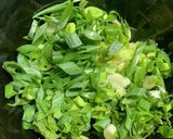 九条ねぎとピーマンのサッパリソース作り方5写真
