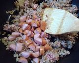 赤焼き飯～ケチャップライスのオムライス風作り方5写真