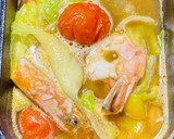 海老とレタスの簡単エスニック風スープ作り方8写真