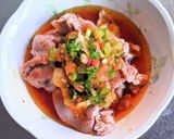 豚肉のサッパリみょうがタレ作り方7写真