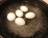 【簡単】基本の半熟茹で卵（半熟度　7割）作り方3写真
