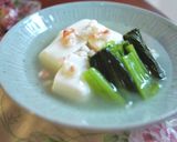 白だしで簡単＊海老のあんかけ豆腐作り方5写真