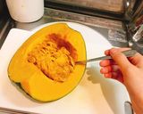 かぼちゃの煮物♪作り方1写真