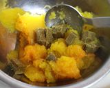 カレー味★バターナッツかぼちゃグラタン作り方4写真