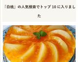 白桃のレアチーズケーキ作り方14写真