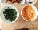 お弁当★冷凍ほうれん草レンチン胡麻和え作り方4写真