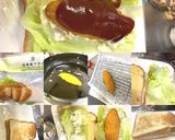 卵サンドと魚のフライ　サンドイッチ作り方4写真