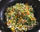 ねぎ入りカップお好み焼き作り方3写真
