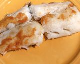 カレイ(タラなどの白身)の中華あんかけ作り方1写真