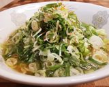 ネギ爆盛❤しょうゆラーメン作り方4写真