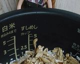 リカちゃんに♡茸の炊き込みご飯(白だし)作り方6写真